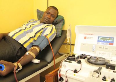 Ebola_CP Trial: First plasma donated by survivors in Sierra Leone